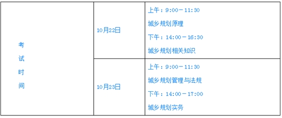 重要通知?。∽猿青l(xiāng)規(guī)劃師——10月考試時間確定